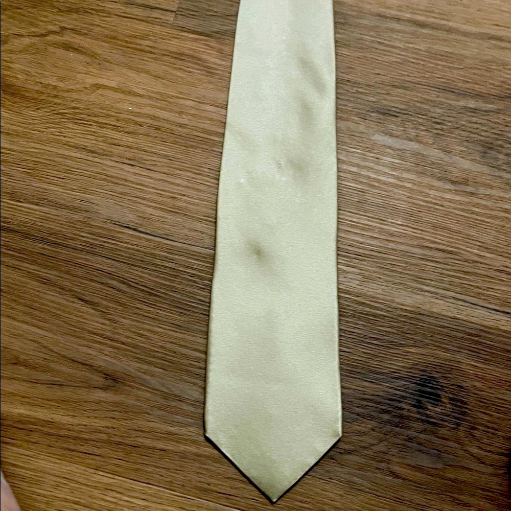 Murano Cream Silk Tie